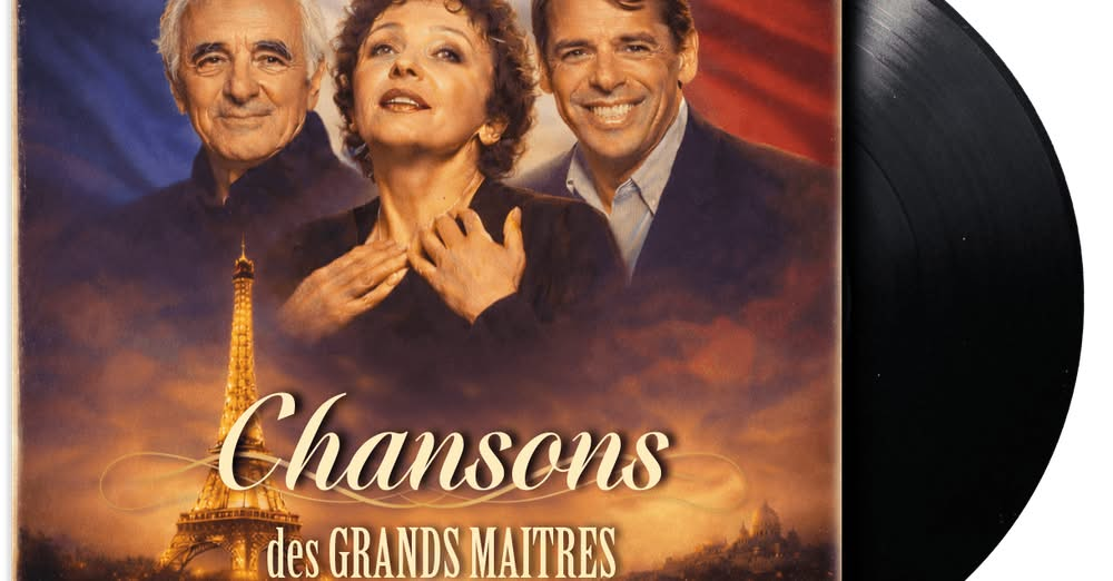 Chansons des Grands Maîtres op vinyl
